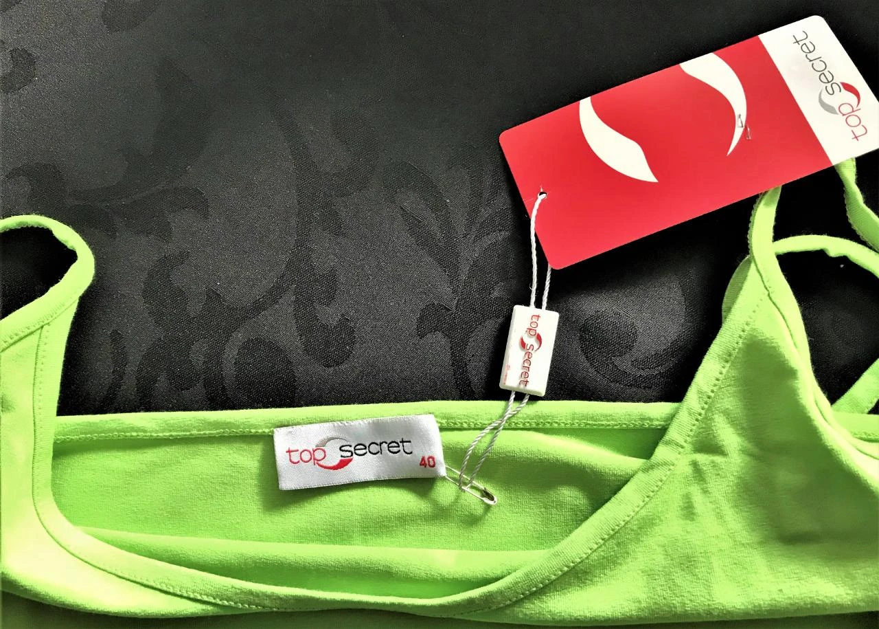 Top Secret 38/40 nova blusa cor limão com alças ajustáveis. – photo 4